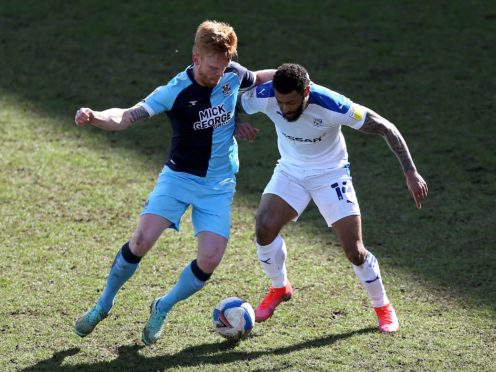Kaiyne Woolery (right) couldn’t make the breakthrough (Tim Markland/PA)