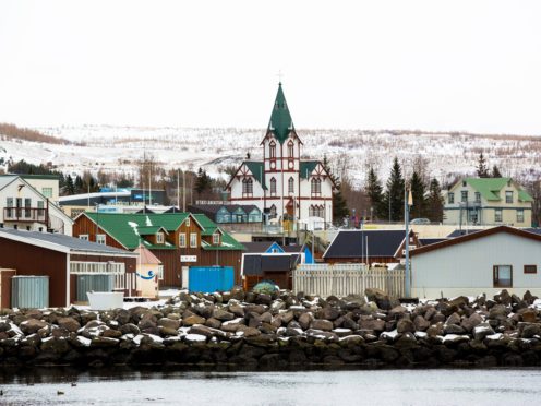 Husavik in Iceland (Brynjar Gunnarsson/AP)