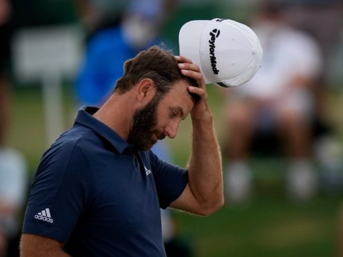 Defending champion Dustin Johnson missed the cut in the 85th Masters (Matt Slocum/AP)