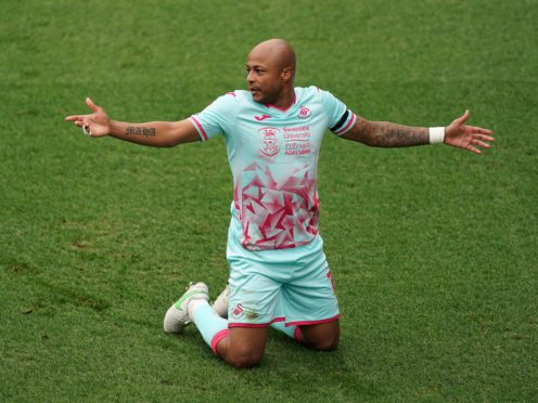 Andre Ayew has a hamstring injury (John Walton/PA)