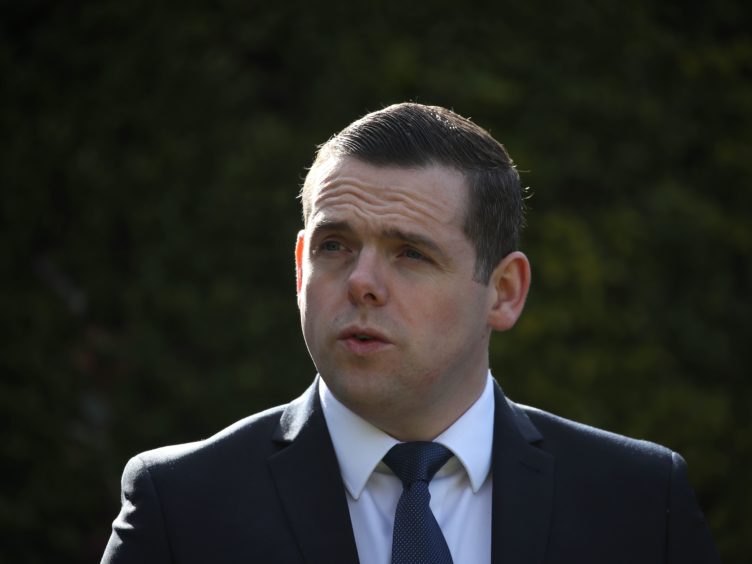 Douglas Ross is due to visit a farm in Inverurie (Andrew Milligan/PA)