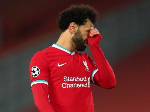 Liverpool were knocked out of the Champions League on Wednesday night (Peter Byrne/PA)