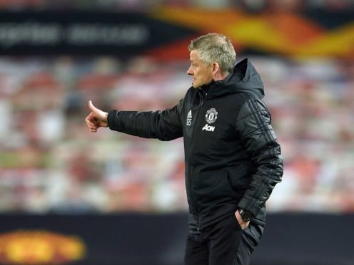 Ole Gunnar Solskjaer is targeting Europa League glory (Dave Thompson/AP)