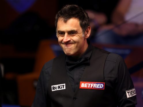 Ronnie O’Sullivan has revealed he was accosted by a “drunk” fan prior to resuming his Crucible campaign on Saturday (George Wood/PA)