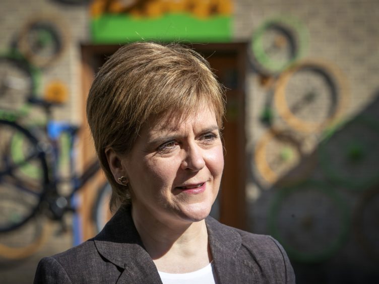 The First Minister said she had ‘dedicated my whole adult life’ to campaigning for independence (Jane Barlow/PA)