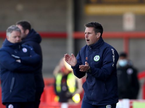 Forest Green interim boss Jimmy Ball has decisions to make (Gareth Fuller/PA)
