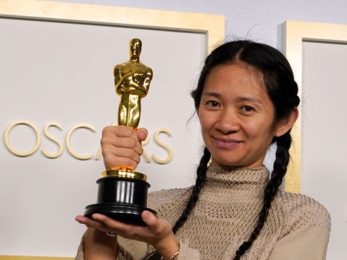 Oscar-winning filmmaker Chloe Zhao was originally considered to direct Black Widow before Marvel offered her Eternals, studio boss Kevin Feige said (AP Photo/Chris Pizzello, Pool)