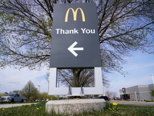 McDonald’s said revenue rose 9% (Charlie Neibergall/AP)