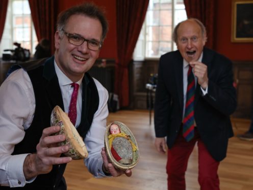 The egg was discovered on a visit to a house in Derbyshire(Bargain Hunt/BBC One Daytime/PA)