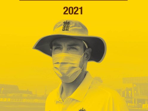 Stuart Broad on the front cover (Bloomsbury handout/PA)