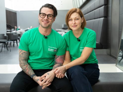 Emma and Matt Willis (St John Ambulance)