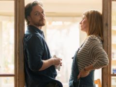 James McAvoy and Sharon Horgan (Peter Mountain/Arty Films Ltd/PA)