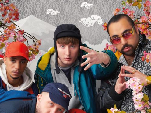 The Kurupt FM crew take on Japan in the first trailer for the upcoming People Just Do Nothing film (PA/BBC)