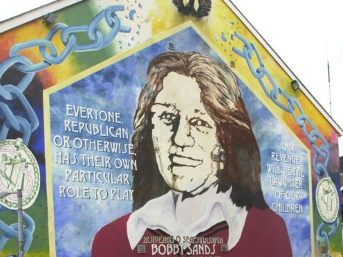 Mural of Bobby Sands (Haydn West/PA)