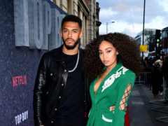 Leigh-Anne Pinnock (right) and Andre Gray (Ian West/PA)