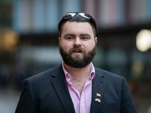 Andrew Dymock arrives at the Old Bailey (Aaron Chown/PA)