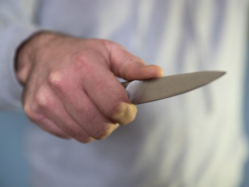 The Metropolitan Police said officers had seized 411 knives (Andrew Matthews/PA)