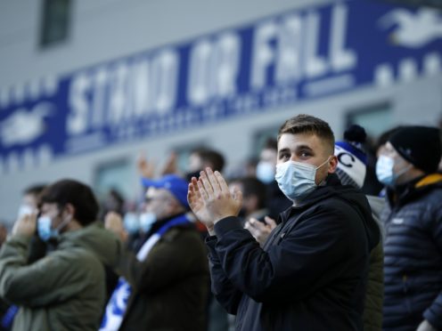 Home supporters will be the only ones allowed in for the final two rounds of matches in this season’s Premier League (PA)