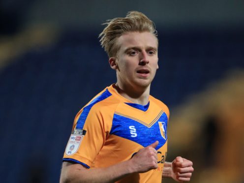 George Lapslie was among the scores for Mansfield (Mike Egerton/PA)