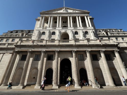 The Bank of England has forecast the economy will grow this year at its fastest pace since the Second World War as Britain stages a vaccine-fuelled recovery (PA)