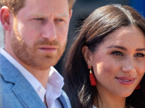 The Duke and Duchess of Sussex (Dominic Lipinski/PA)