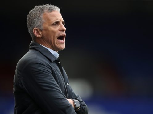 Keith Curle did not have a good return to Mansfield (Martin Rickett/PA)