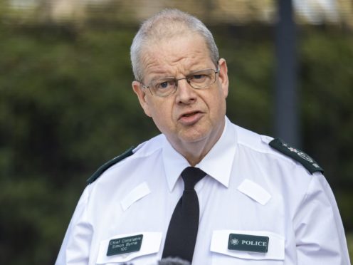 PSNI Chief Constable Simon Byrne (Liam McBurney/PA)
