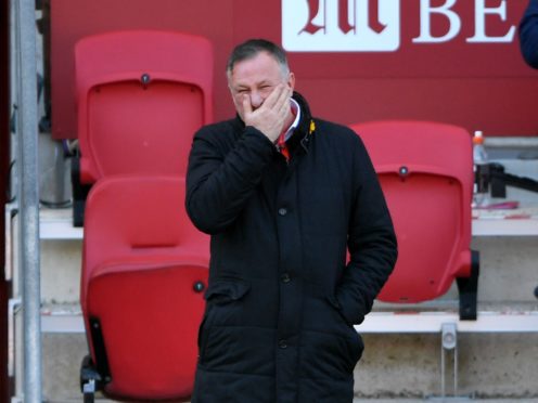 Michael O’Neill’s Stoke lost at home to QPR (Simon Galloway/PA)