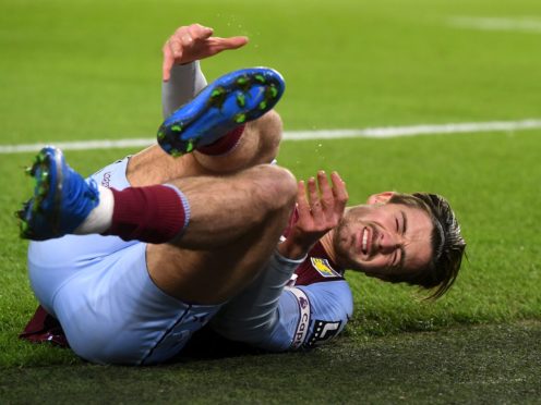 Jack Grealish sustained a shin injury in February (Neil Hall/PA)