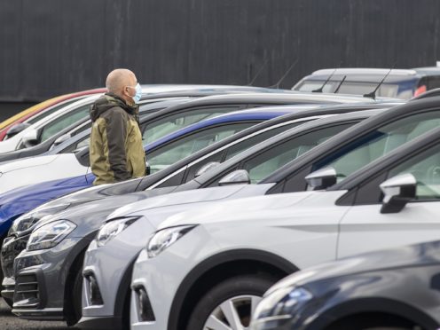 The full recovery of the new car industry ‘is still some way off’ despite an increase in sales, according to a trade association (Liam McBurney/PA)
