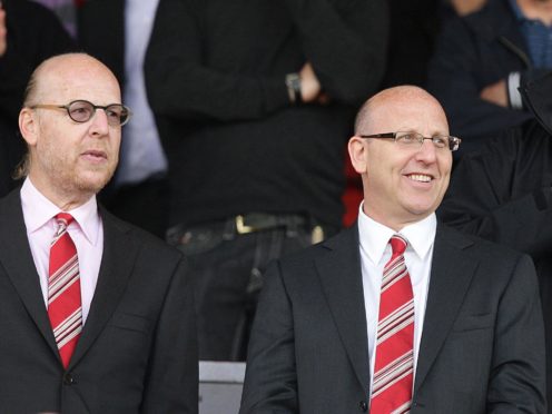 File photo dated 24/04/2010 of Manchester United directors Joel (right) and Avram Glazer. Issue date: Monday May 3, 2021.