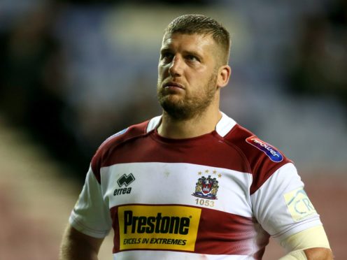 File photo dated 04-10-2019 of Wigan Warriors’ Tony Clubb. Issue date: Friday April 30, 2021. Issue date: Monday May 3, 2021.