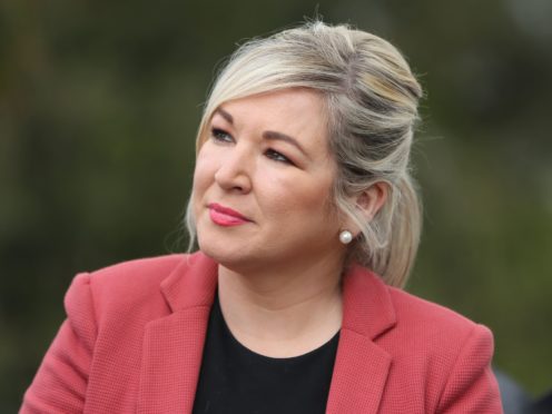 Northern Ireland deputy First Minister Michelle O’Neill (Niall Carson/PA)