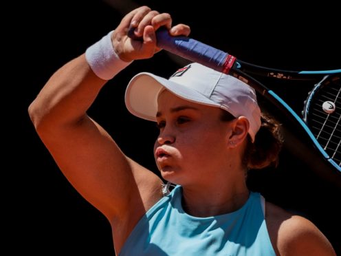 Ashleigh Barty is through to the final in Madrid (Bernat Armangue/AP)