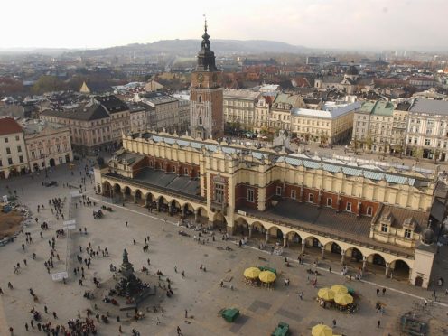 The Polish city of Krakow (AP)