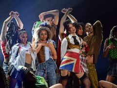 Dua Lipa performs during the Brit Awards 2021 (Ian West/PA)