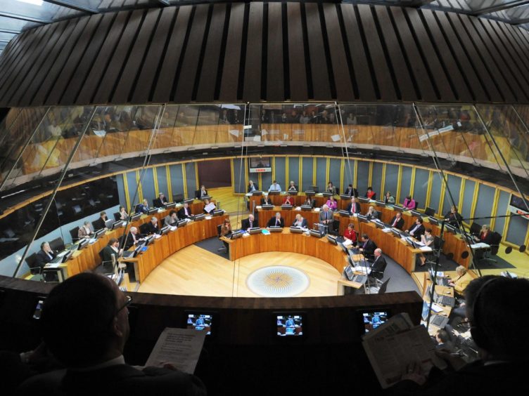 Rhodri Morgan speaking at the Senedd in 2009 (Barry Batchelor/PA)