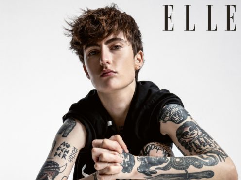 Olly Eley is the first non-binary cover star of Elle UK (Damon Barker/Elle UK)