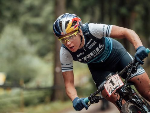 Evie Richards is battling for selection for the Tokyo Olympics (Bartek Wolinski/Red Bull handout)