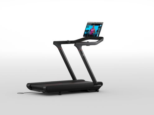 The touchscreen on one model available in the UK can detach and fall, while the US-only model poses death hazard (Peloton/PA)