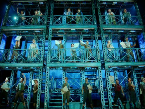 Newsies: The Broadway Musical (Disney Theatrical Productions/PA)