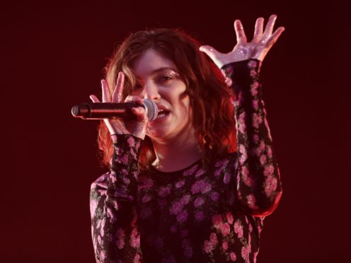 Lorde (Yui Mok/PA)