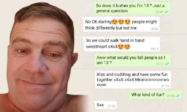 Paedophile denied sick texts to ‘13-year-old girl’ were sexually motivated