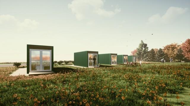 Shipping containers could be new glamping pods as north-east farmer plans to make use of spare land