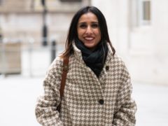 Anita Rani leaves BBC Broadcasting House in central London (Aaron Chown/PA)
