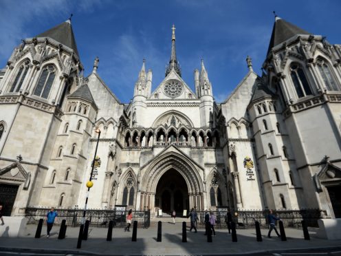 The deferred prosecution agreement was agreed by Justice Eadie at the Royal Courts of Justice (Andrew Matthews/PA)