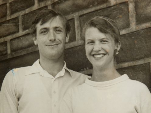 Sylvia Plath and Ted Hughes (Sotheby’s/PA)