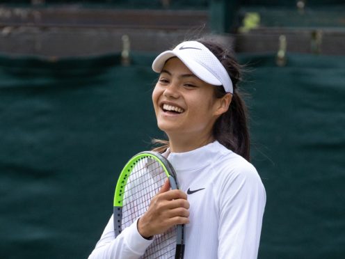 Emma Raducanu (PA)