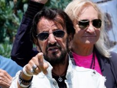 Sir Ringo Starr spread a message of ‘peace and love’ as he celebrated his 81st birthday (AP Photo/Chris Pizzello)