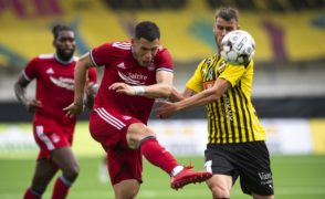 Aberdeen survive second half scare in Hacken to progress in Conference League